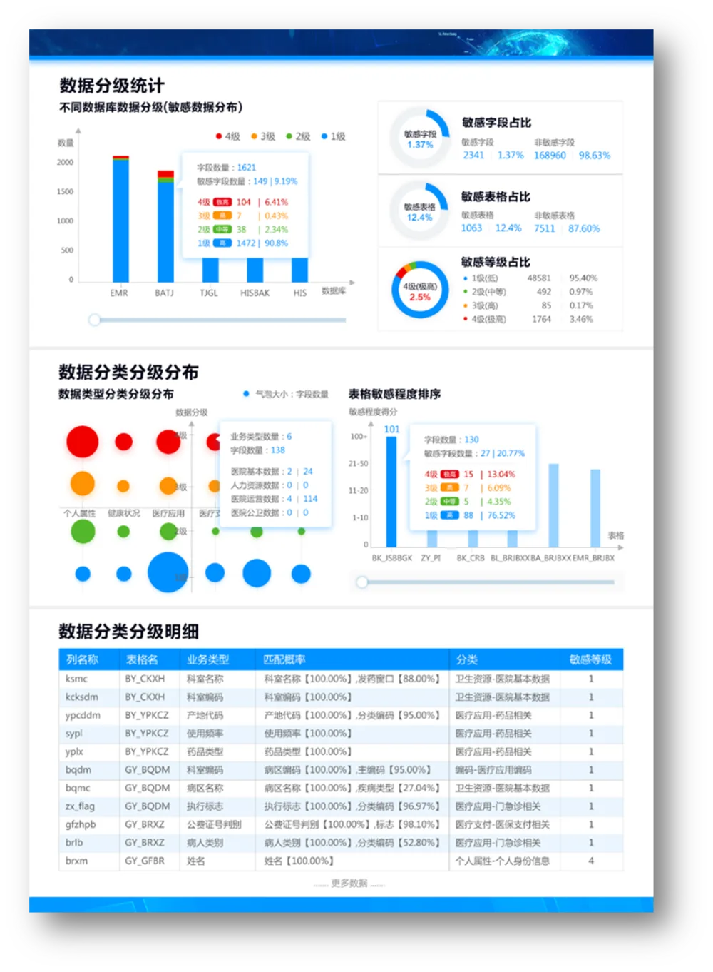 数据分类分级统计报告截图